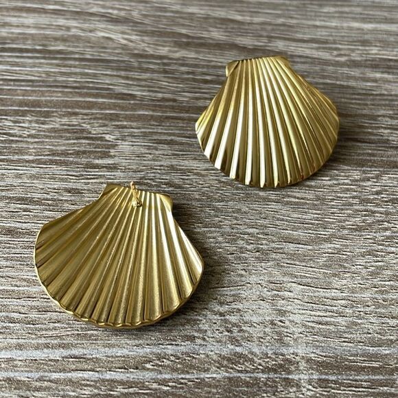 Seashell earrings N193 - Picture 3 of 4